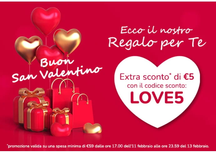 LOVE5: il nostro regalo di San Valentino