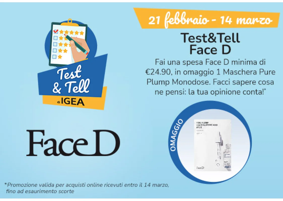 Test&Tell Face D