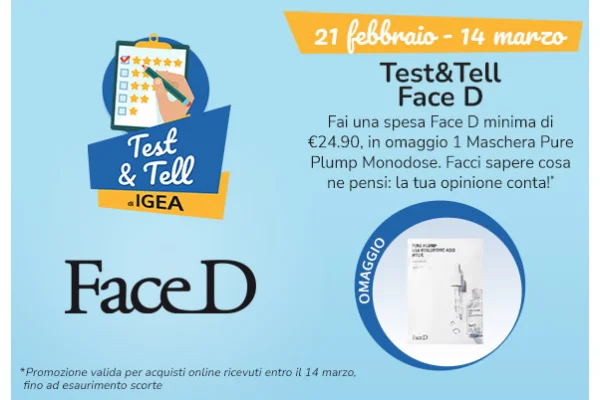 Test&Tell Face D