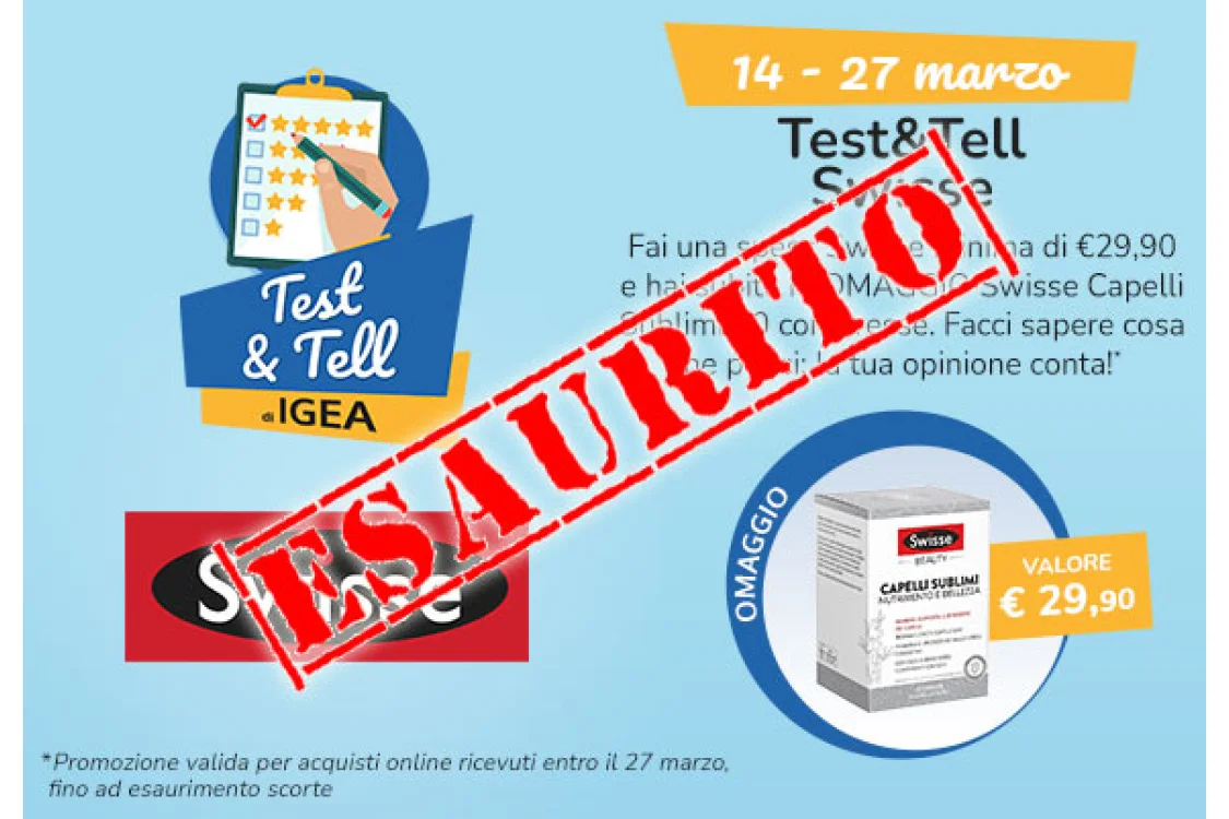 Test&Tell Swisse Test&Tell Swisse