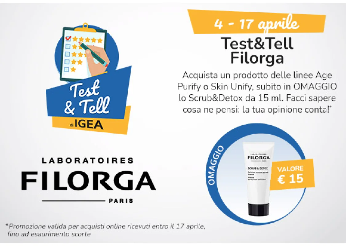 Test&Tell Filorga