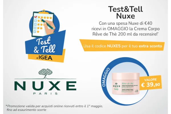 Test&Tell Nuxe