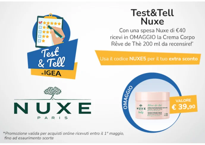 Test&Tell Nuxe