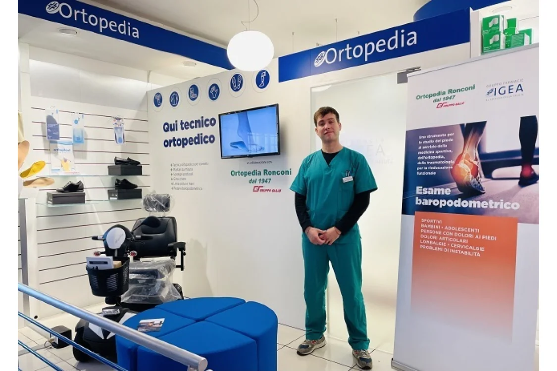Apre il nuovo corner ortopedia Ronconi