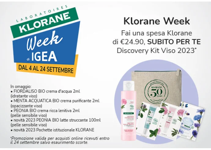 Klorane  Week Igea