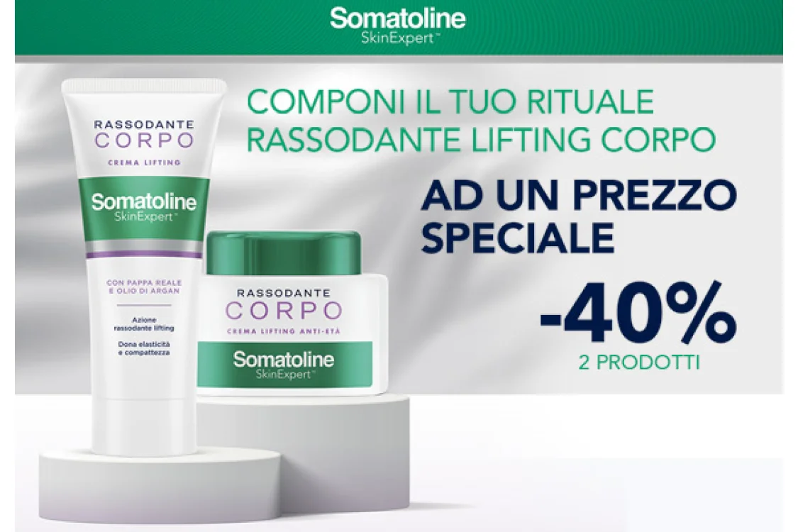 Promo Somatoline Rassodanti
