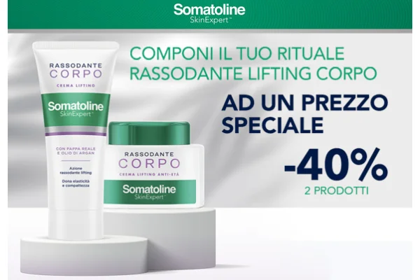 Promo Somatoline Rassodanti