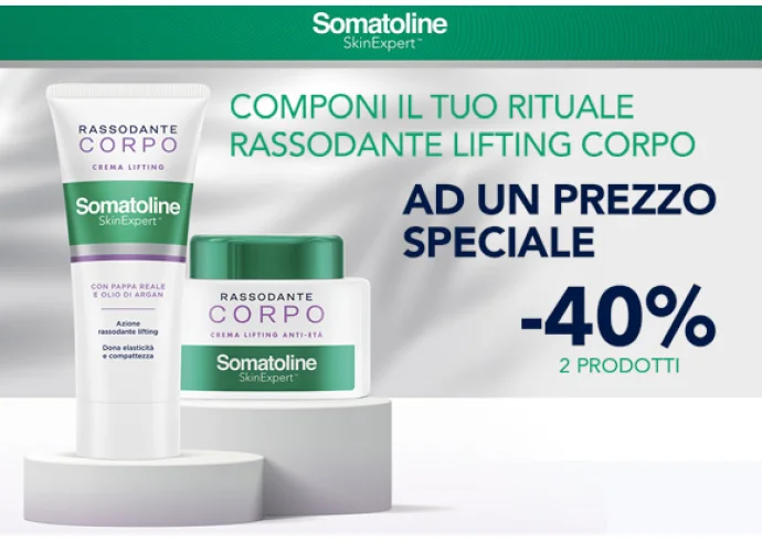 Promo Somatoline Rassodanti