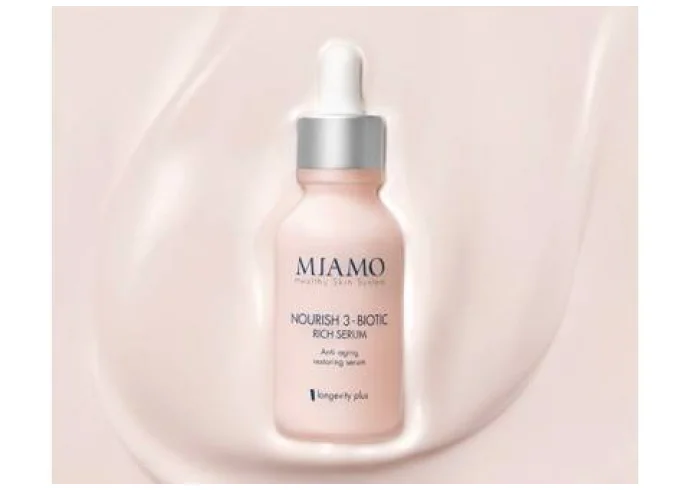 Miamo rivoluziona la skincare con il nuovo siero Nourish 3-Biotic Rich Serum