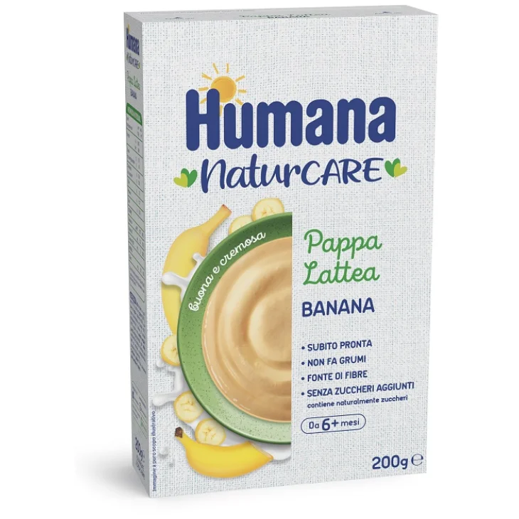 HUMANA PAPPA LATTEA BANANA 200 G