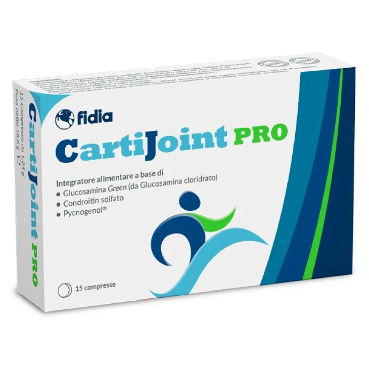 CartiJoint PRO Integratore Alimentare per il Corretto Funzionamento Delle Articolazioni 15 compresse