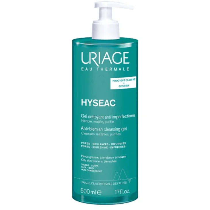 Uriage Hyséac Gel Nettoyant Detergente Corpo Pelle Mista 500 ml