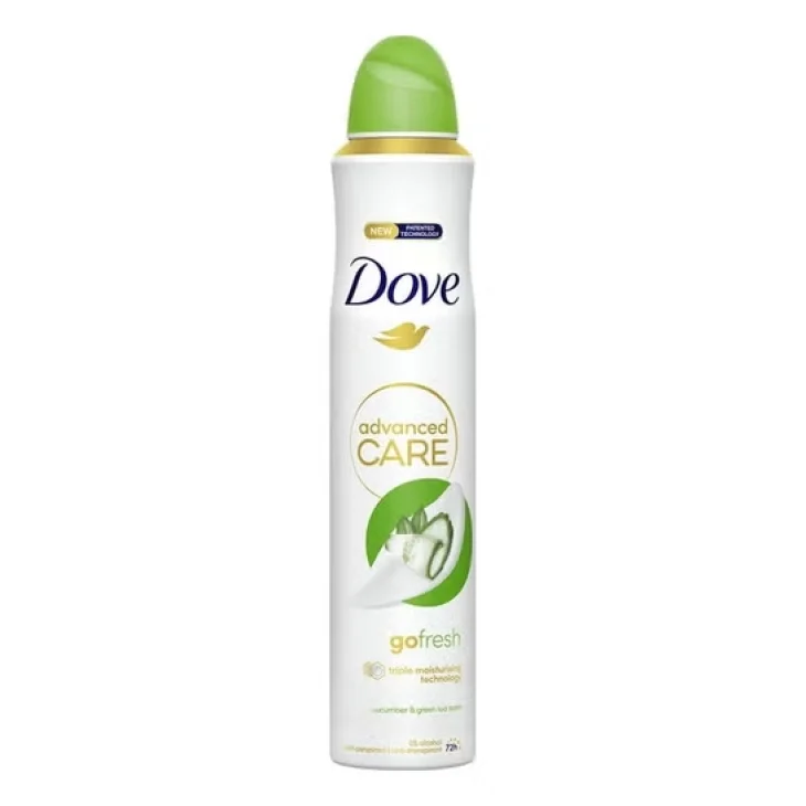 Dove Advanced Care 0% Sali Go Fresh Cucumber Deodorante Spray 150 ml