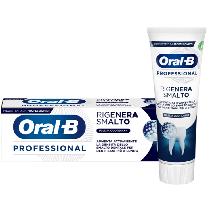Oral B Advanced Rigenera Smalto Gusto Menta 75 ml