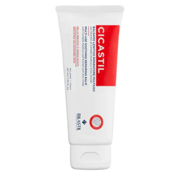 Rilastil Cicastil Balsamo Lenitivo Riparatore Multiuso Pelle Irritata o Fragilizzata 40 ml