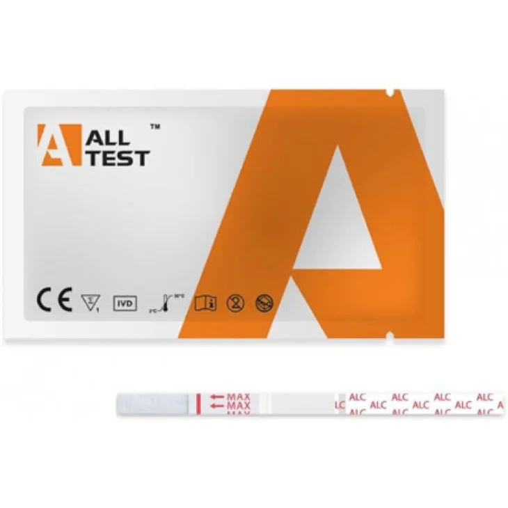 Alltest Alcol Test Dipstick Autotest Rapido Salivare