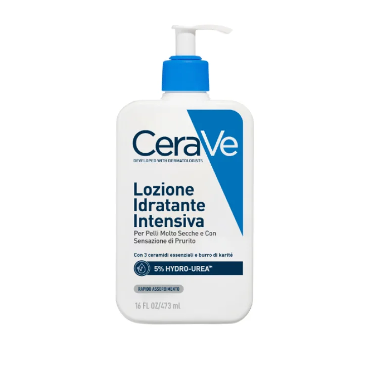 CeraVe Lozione Idratante Intensiva per Pelle Secca e Molto Secca con Prurito 473 ml