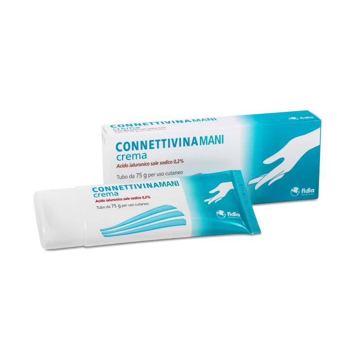 ConnettivinaMani Crema Acido Ialuronico Sale Sodico 75 ml
