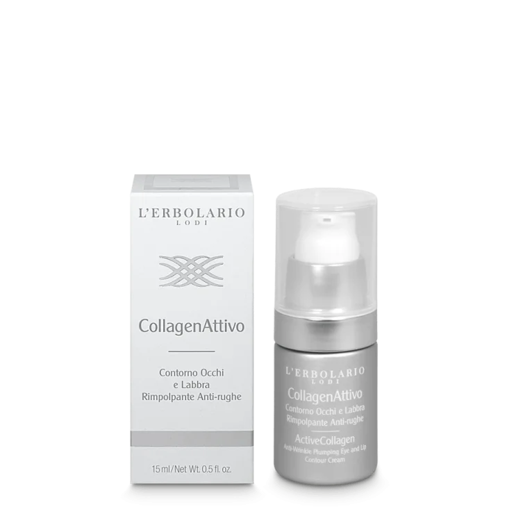 L'Erbolario CollagenAttivo Contorno Occhi e Labbra Rimpolpante e Antirughe 15 ml