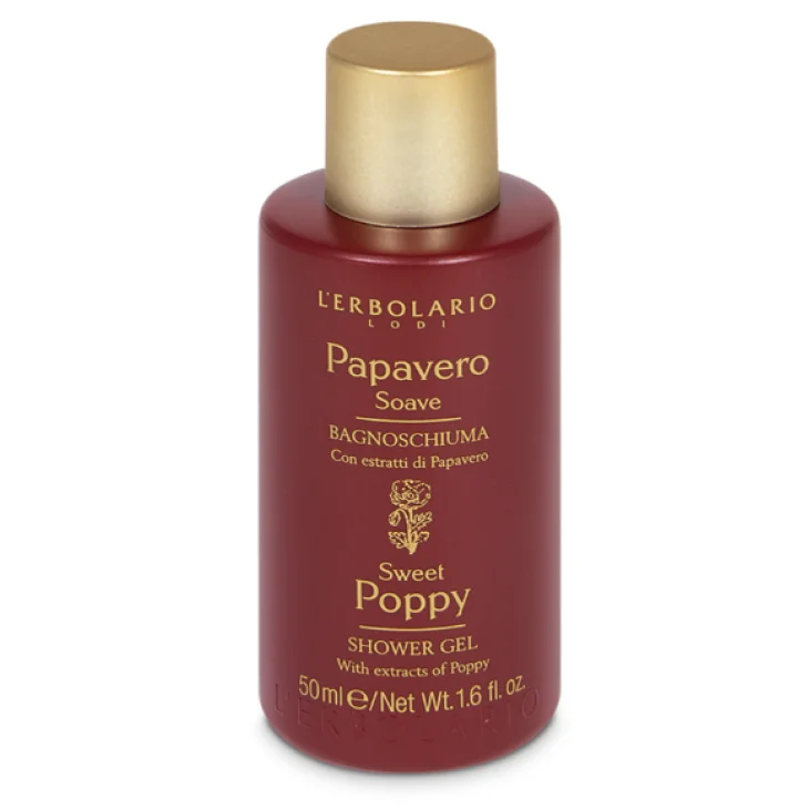 L'Erbolario Bagnoschiuma Papavero Soave 50 ml