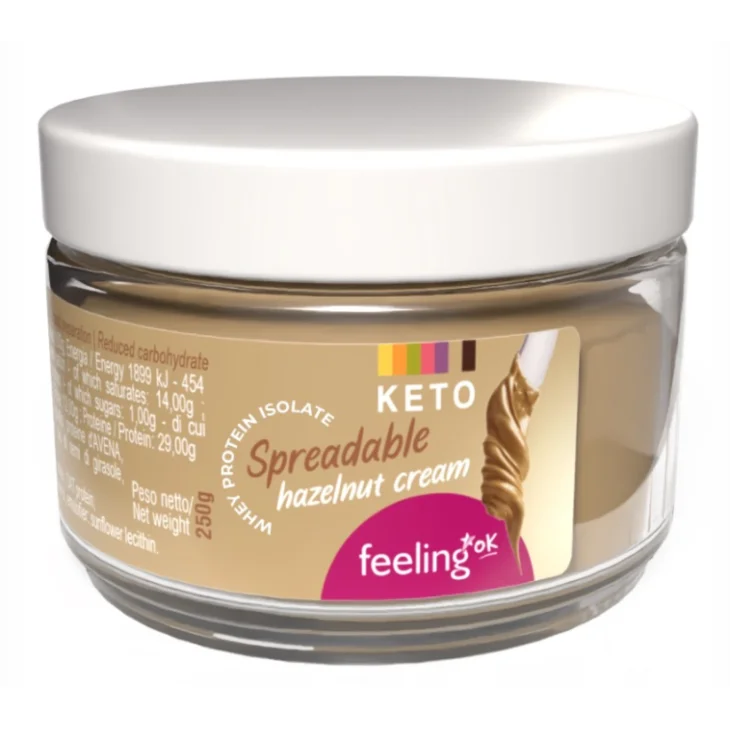 FeelingOk crema Spalmabile Alla Nocciola 250 g
