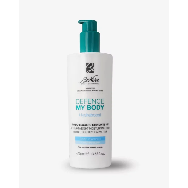 BioNike Defence My Body HydraBoost Fluido Leggero Idratante Corpo 48h 400 ml