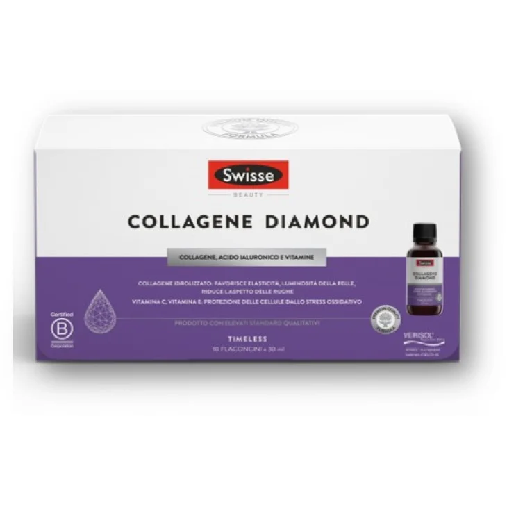 Swisse Collagene Diamond Integratore Bellezza Pelle 10 flaconi