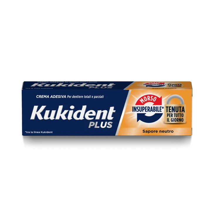 Kukident Plus Doppia Azione Crema Adesiva 40 g
