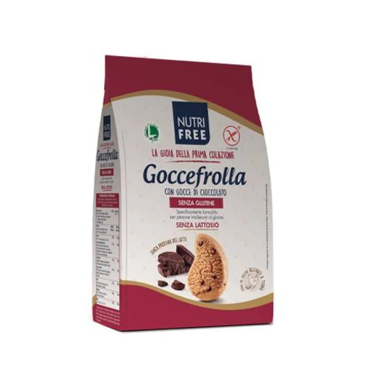 Nutri Free Goccefrolla con Gocce di Cioccolato Senza Glutine 300 g