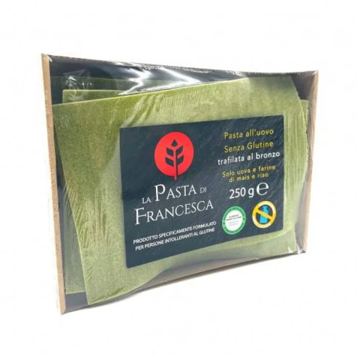 La Pasta di Francesca Lasagne all'Uovo Verdi Senza Glutine 250 g