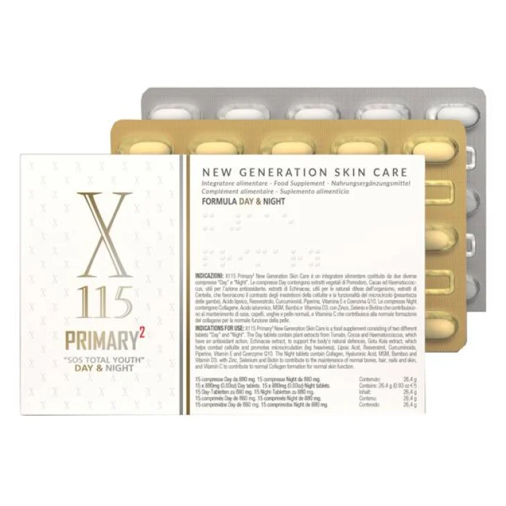 X115 Primary2 New Generation Skin Care Integratore Antiage