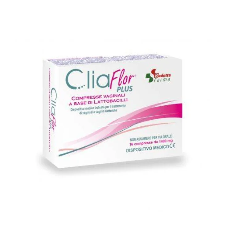 Cliaflor Plus per igiene intime 10 compresse vaginali