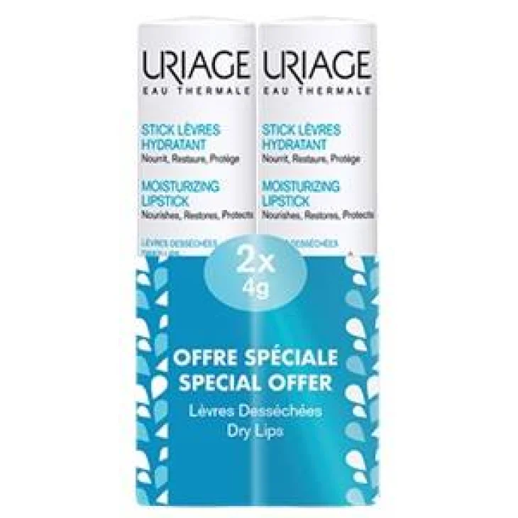 Uriage Stick idratante per le labbra 4 x 2 pezzi