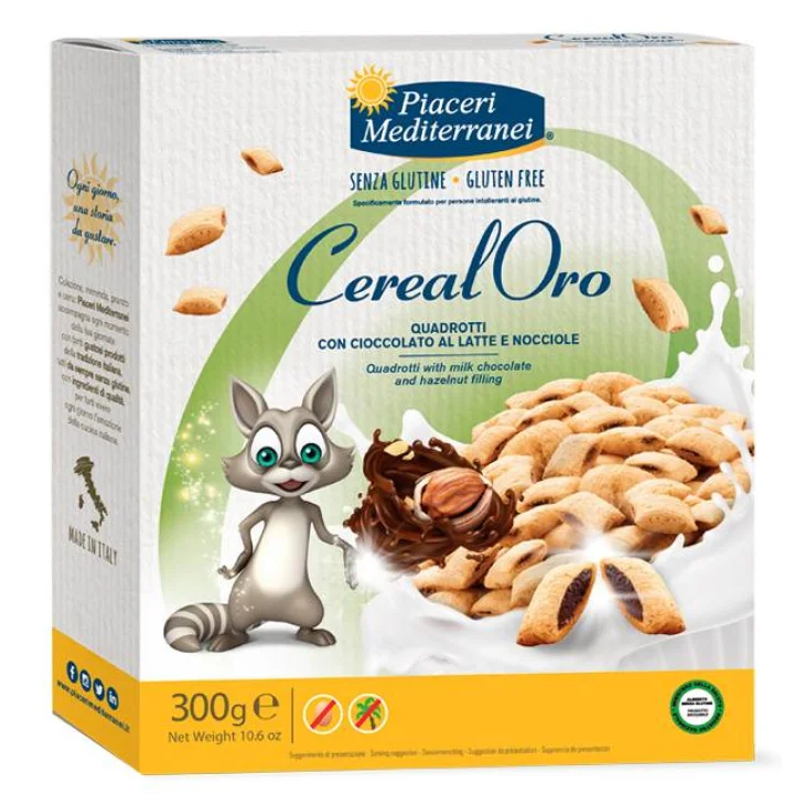 Piaceri Mediterranei CerealOro Quadrotti senza Glutine 300 g