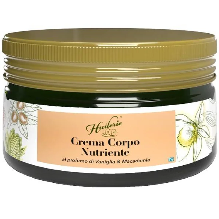 Huilerie Vaniglia Macadamia Crema nutriente per il corpo 250 ml