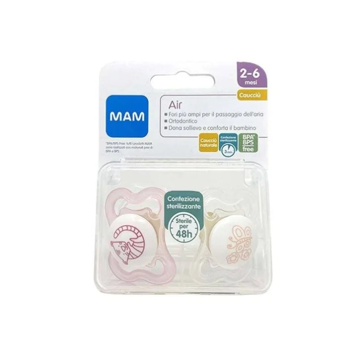 MAM Air Animal 2-6 Mesi Succhietto in caucciù 2 pezzi