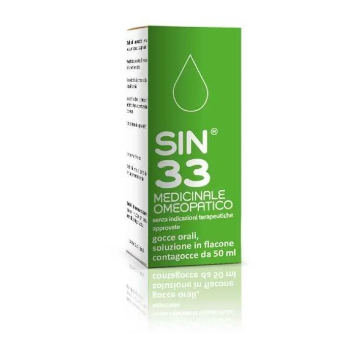 Sin 33 Soluzione Orale Gocce omeopatiche 50 ml