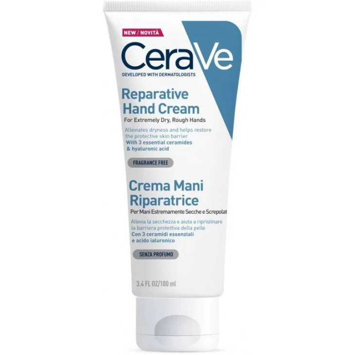 CeraVe Crema Mani Riparatrice per Pelli Estremamente Secche e Screpolate 100 ml