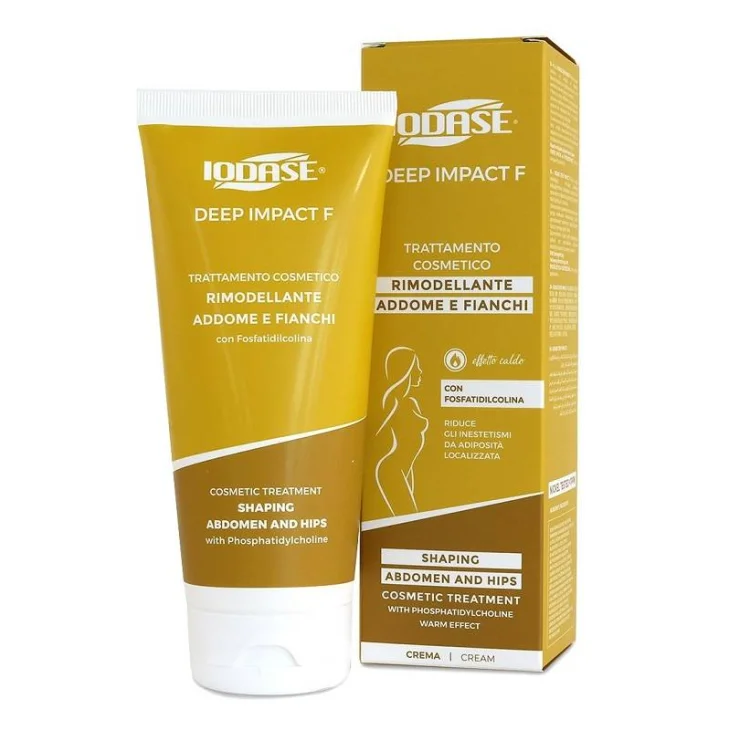 Iodase Deep Impact F Crema Rimodellante per Addome e Fianchi 200 ml