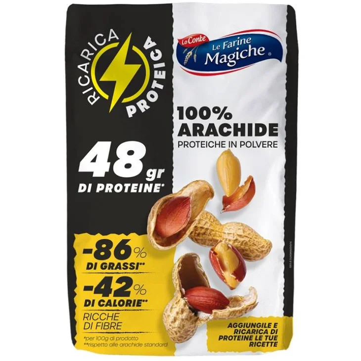 Le Farine Magiche Ricarica Proteica 100% Arachide in Polvere 150 g