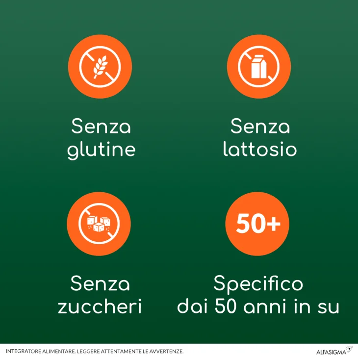 Yovis Rigenera 50+ Integratore di Fermenti Lattici per Persone dai 50 Anni 10 bustine