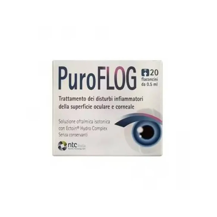 PuroFlog Soluzione Oftalmica Isotonica 20 Flaconcini
