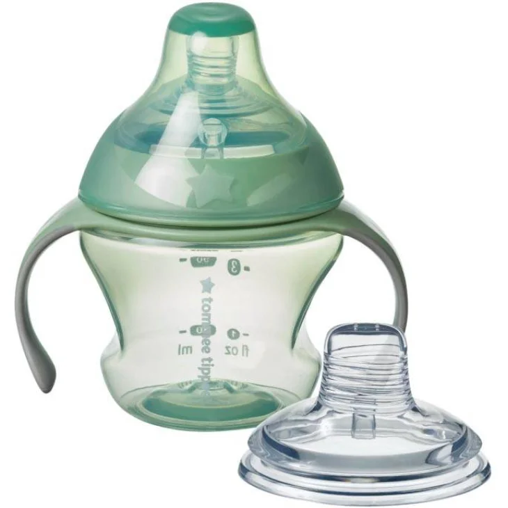 TOMMEE TIPPEE TAZZA DI TRANSIZIONE 150ML 4M+ VERDE