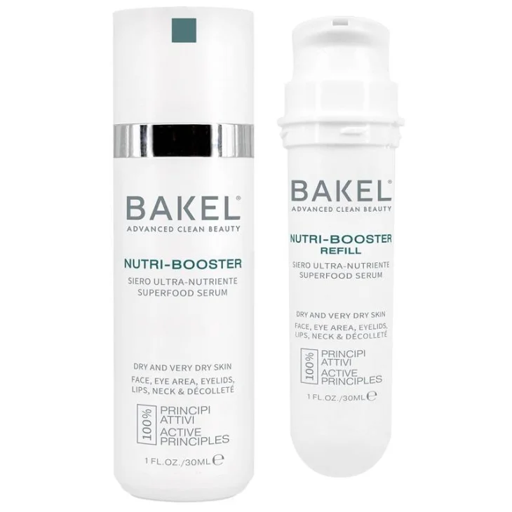 Bakel Nutri Booster Case & Refill Siero Anti-Età Ultra Nutriente Viso 30 ml