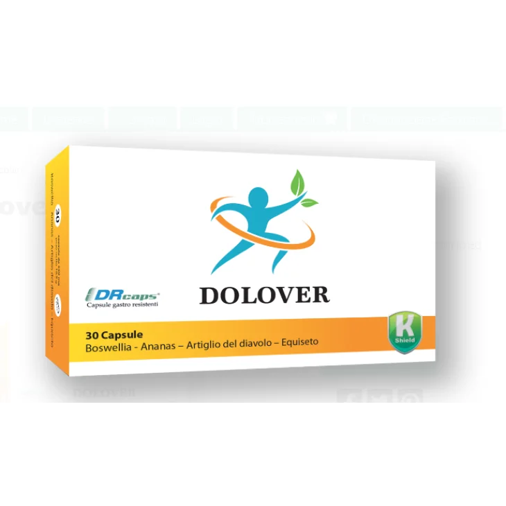 Dolover Integratore per Dolori Articolari e Muscolari 30 capsule
