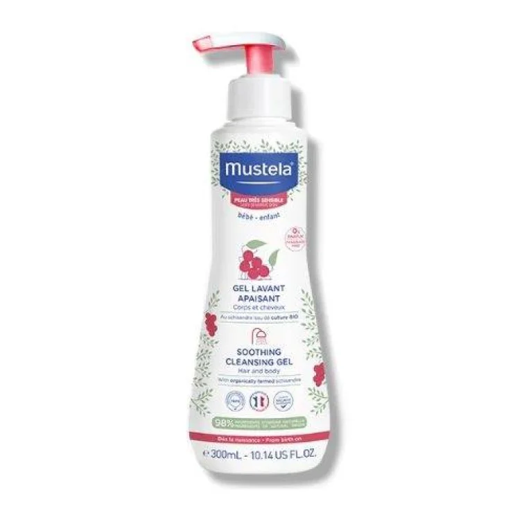 Mustela Gel Detergente Lenitivo Corpo e Capelli Pelli Sensibili 300 ml 2020