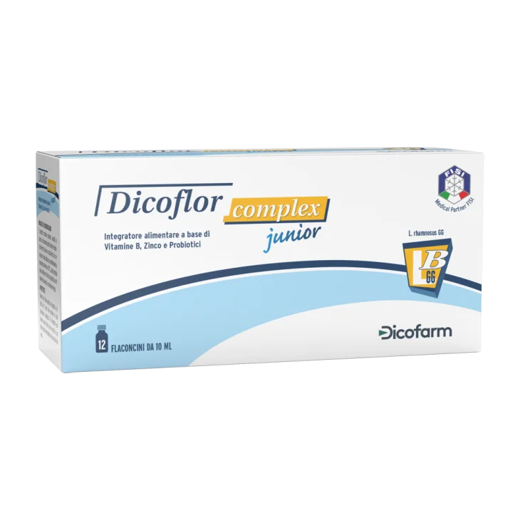 Dicofarm Dicoflor Complex Junior Integratori Fermenti Lattici per Bambini