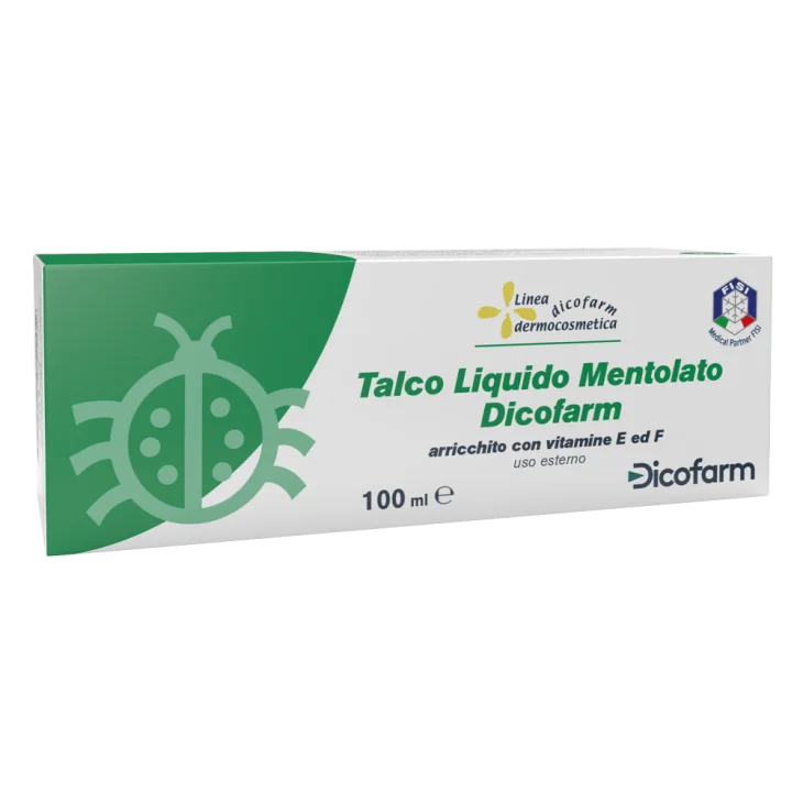 Dicofarm Talco Liquido Mentolato Lenitivo contro il Prurito