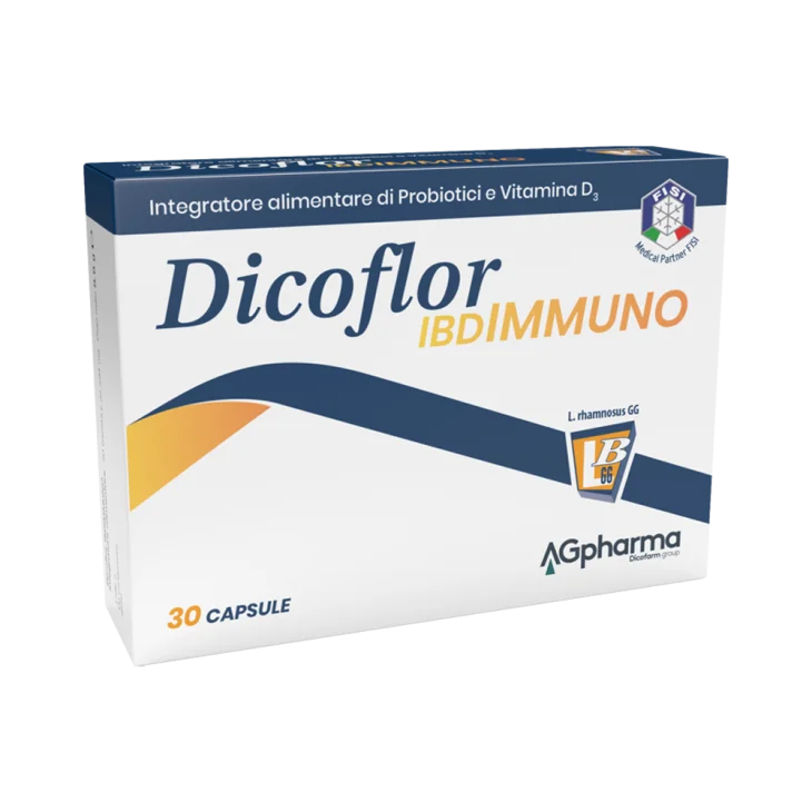Dicoflor IBDimmuni Integratore per il Benessere dell'Intestino 30 capsule