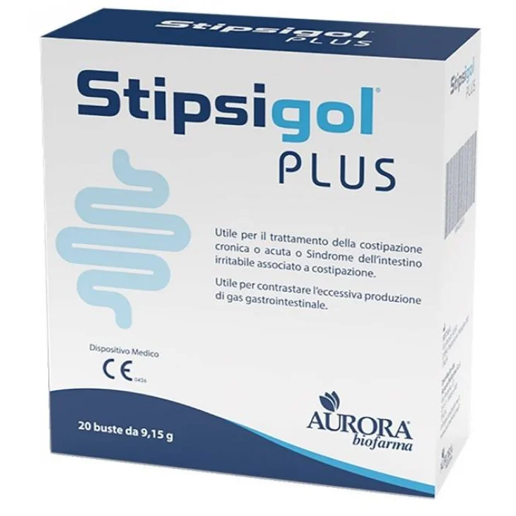 Stipsigol Plus Integratore Regolarità Intestinale 20 bustine